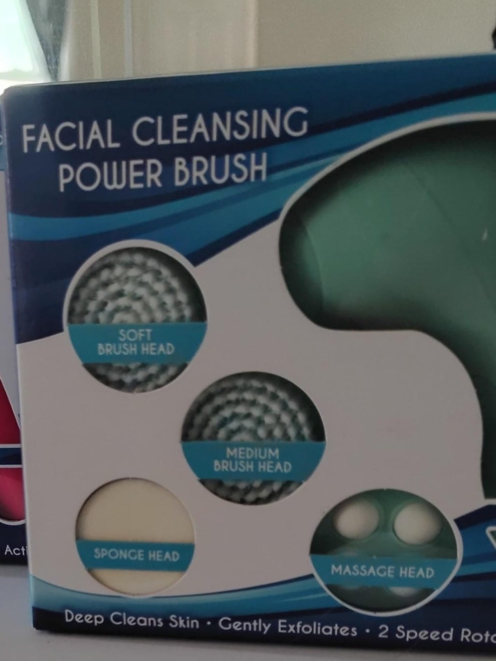 Facial Cleansing Power Brush - Mint